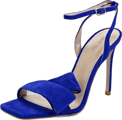 босоножки на высоком каблуке, цвет cobalt blue